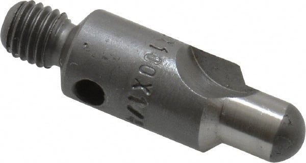 Made in USA - 2-1/2" OAL, 3/8" Head Diam, 2 Flute, 100° Incl Angle, Integral Pilot, Adjustable Stop Countersink - Best Tool & Supply