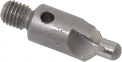 Made in USA - 2-1/2" OAL, 3/8" Head Diam, 3 Flute, 100° Incl Angle, Integral Pilot, Adjustable Stop Countersink - Best Tool & Supply