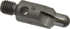 Made in USA - 2-1/2" OAL, 3/8" Head Diam, 3 Flute, 100° Incl Angle, Integral Pilot, Adjustable Stop Countersink - Best Tool & Supply