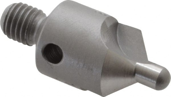 Made in USA - 2-1/2" OAL, 1/2" Head Diam, 2 Flute, 100° Incl Angle, Integral Pilot, Adjustable Stop Countersink - Best Tool & Supply