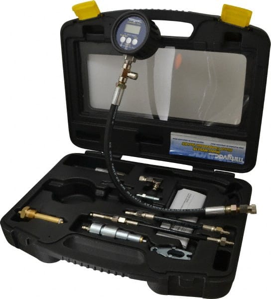 Lincoln - Engine Compression Test Kits Type: Digital Number of Pieces: 10 - Best Tool & Supply