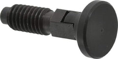 Gibraltar - 3/8-16, 1/4" Max Plunger Diam, 0.25 Lb Init to 2 Lb Final End Force, Locking Knob Handle Plunger - Delrin Knob, 0.94" Body Length, 3/4" Length Under Head/Shoulder, 0.18" Plunger Projection - Best Tool & Supply