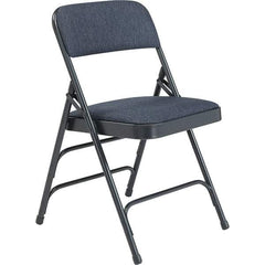 NPS - Folding Chairs Pad Type: Folding Chair w/Fabric Padded Seat Material: Steel - Best Tool & Supply