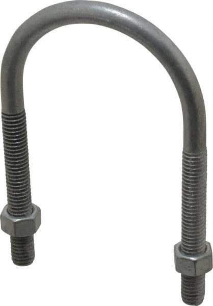 Cooper Crouse-Hinds - Malleable Iron Rigid U-Bolts - 2" Rigid, Electrogalvanized Finish - Best Tool & Supply