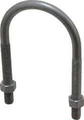 Cooper Crouse-Hinds - Malleable Iron Rigid U-Bolts - 2" Rigid, Electrogalvanized Finish - Best Tool & Supply