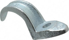 Cooper Crouse-Hinds - 1-1/2" Pipe, Malleable Iron, Conduit Clamp - 1 Mounting Hole - Best Tool & Supply