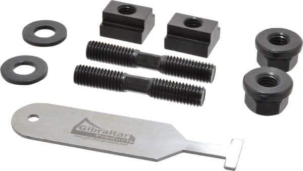 Gibraltar - 9 Piece 1/2-13 Vise Mounting Kit - Steel - Best Tool & Supply