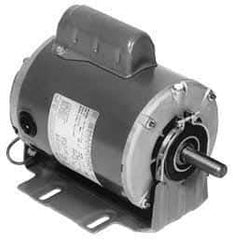 Marathon Electric - 1/2 Max hp, 1,725 Max RPM, Electric AC DC Motor - 115/208-230 V Input, Single Phase, 56 Frame, 0.62" Shaft Diam - Best Tool & Supply