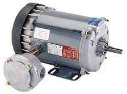 Marathon Electric - 1/4 Max hp, 1,725 Max RPM, Electric AC DC Motor - 115/208-230 V Input, Single Phase, 56 Frame, 0.62" Shaft Diam - Best Tool & Supply