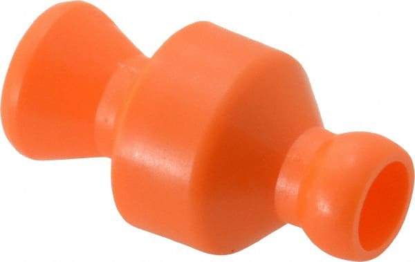 Loc-Line - 10 Piece, 1/4" ID Coolant Hose In-Line Valve - Female to Ball Connection, Acetal Copolymer Body, Unthreaded, Use with Loc-Line Modular Hose Systems - Best Tool & Supply