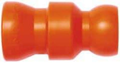 Loc-Line - 10 Piece, 1/2" ID Coolant Hose In-Line Valve - Female to Ball Connection, Acetal Copolymer Body, Unthreaded, Use with Loc-Line Modular Hose Systems - Best Tool & Supply