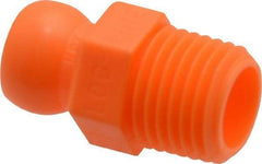 Loc-Line - 50 Piece, 1/4" Hose ID, Male to Female Coolant Hose Connector - 1/4" NPT, For Loc-Line Modular Hose Systems - Best Tool & Supply