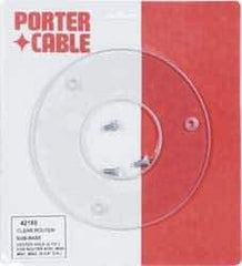 Porter-Cable - 5-3/4" OD, Router Round Sub Base - For Use with Routers Model 690, 693, 891, 892, 864 & 895 - Best Tool & Supply