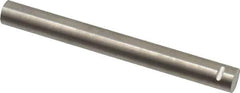 Eclipse - 3" Long x 19/64" Diam, Alnico Round Bar Magnet - Notched, 1,022°Fahrenheit Max Operating Temp - Best Tool & Supply