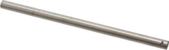 Eclipse - 6" Long x 19/64" Diam, Alnico Round Bar Magnet - Notched, 1,022°Fahrenheit Max Operating Temp - Best Tool & Supply