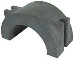 Eclipse - 3-1/8" High x 6-7/16" Wide x 3-1/4" Deep, 240 Lb Max Pull Force, Alnico Separator Magnet - 4" Gap Width, 5/16" Hole Diam, 1,022°F Max Operating Temp - Best Tool & Supply