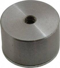 Eclipse - 1-1/4" Diam, 1/4-20 Thread, 7.5 Lb Average Pull Force, Alnico Pot Magnets - 220°C Max Operating Temp, 3/4" High - Best Tool & Supply