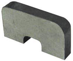 Eclipse - 1/2" Channel Width, 1/2" Long, 12 Lb Max Pull Force, Horseshoe Alnico Channel Magnet - 1-1/2" Overall Width, 1,022°F Max Operating Temp, 7/8" High - Best Tool & Supply