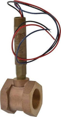 Dwyer - 2,000 psi, Brass Housing, Dwyer Flowtect Flow Switch - 6/5 GPM, Model V6 - Best Tool & Supply