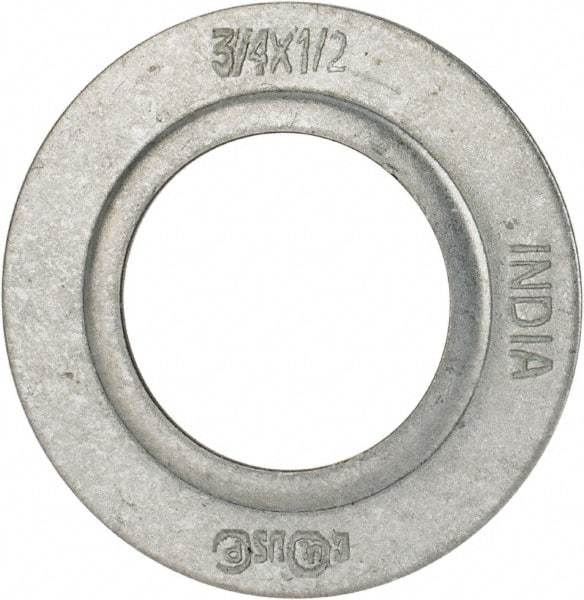 Cooper Crouse-Hinds - 3/4-1/2" Conduit, Electrical Enclosure Steel Reducing Washer - For Use with Rigid/IMC Conduit/Steel Box, UL File E23223 - Best Tool & Supply