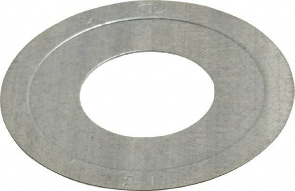 Cooper Crouse-Hinds - 2-1" Conduit, Electrical Enclosure Steel Reducing Washer - For Use with Rigid/IMC Conduit/Steel Box, UL File E23223 - Best Tool & Supply