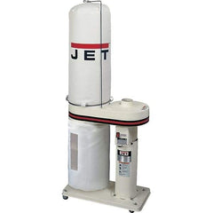 Jet - 30µm, 115/230 Volt Portable Dust Collector - 32" Long x 15-1/2" Deep x 57" High, 4" Connection Diam, 650 CFM Air Flow, 8-1/2" Static Pressure Water Level - Best Tool & Supply