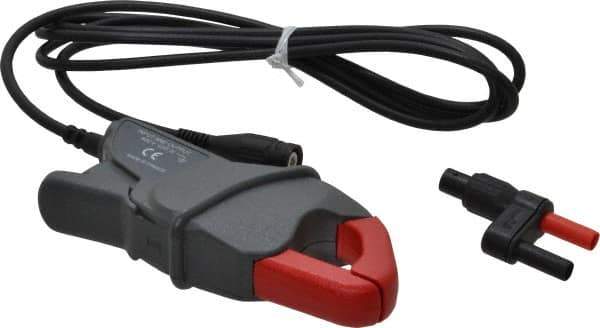 Fluke - Black/Red Electrical Test Equipment Clamp - Use with Digital Multimeters, Powers Quality Meters, Scope Meters - Best Tool & Supply