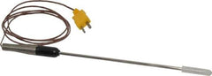 Fluke - Electrical Test Equipment Probe - Use with K-Type Thermometers - Best Tool & Supply