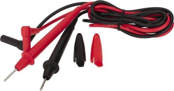 Fluke - Black/Red Electrical Test Equipment Leads - Use with General Purpose - Best Tool & Supply