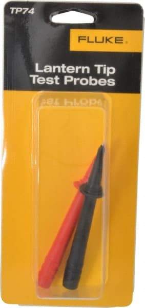 Fluke - Black/Red Electrical Test Equipment Probe - Use with TL22, TL24 Test Leads - Best Tool & Supply