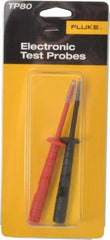 Fluke - Black/Red Electrical Test Equipment Probe - Use with TL222, TL224 Test Lead - Best Tool & Supply