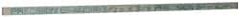 Precision Brand - 12" Long x 3/8" High x 3/16" Wide, Zinc-Plated Key Stock - Low Carbon Steel - Best Tool & Supply