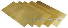 Precision Brand - 12 Piece, 0.001 to 0.015 Inch Thickness, Brass Shim Stock Sheet Assortment - 12 Inch Long x 6 Inch Wide - Best Tool & Supply