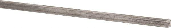 Precision Brand - 12" Long x 1/8" High x 1/8" Wide, Plain Key Stock - Low Carbon Steel - Best Tool & Supply