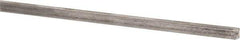 Precision Brand - 12" Long x 1/8" High x 1/8" Wide, Plain Key Stock - Low Carbon Steel - Best Tool & Supply