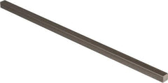 Precision Brand - 12" Long x 3/8" High x 3/8" Wide, Plain Key Stock - Low Carbon Steel - Best Tool & Supply