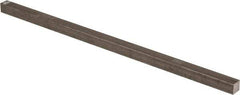 Precision Brand - 12" Long x 7/16" High x 7/16" Wide, Plain Key Stock - Low Carbon Steel - Best Tool & Supply