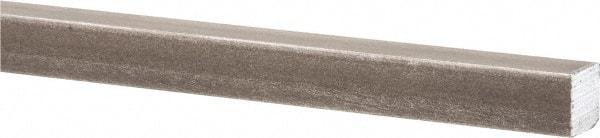 Precision Brand - 12" Long x 1/2" High x 1/2" Wide, Plain Key Stock - Low Carbon Steel - Best Tool & Supply