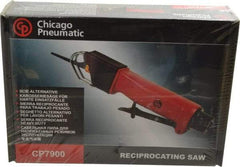 Chicago Pneumatic - 10,000 Strokes per Minute, 3/8 Inch Stroke Length, 5.5 CFM Air Reciprocating Saw - 3 Blades, 6.2 Bar Air Pressure, 3/8 Inch Inlet - Best Tool & Supply