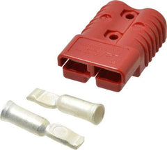 Made in USA - 1/0 AWG, 600 V, 175 A, Battery Connector - Red - Best Tool & Supply