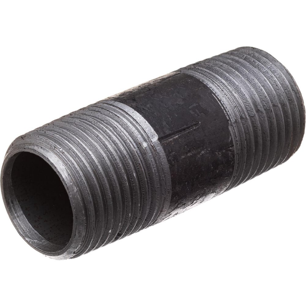 Black Pipe Nipples & Pipe; Thread Style: Threaded on Both Ends; Schedule: 40; Construction: Welded; Lead Free: Yes; Standards: ASTM ™A733; NSF 372; ASTM A53; Nipple Type: Threaded Nipple; Overall Length: 4.00