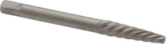 Interstate - Spiral Flute Screw Extractor - #2 Extractor for 5/32 to 7/32" Screw, 2-3/8" OAL - Best Tool & Supply