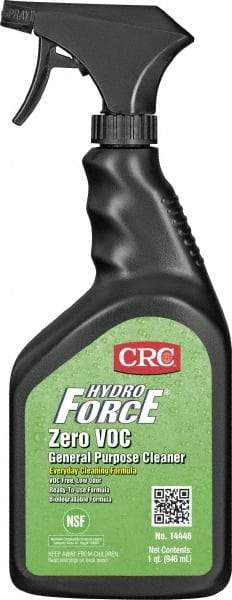 CRC - 32 oz Bottle All-Purpose Cleaner - Liquid, H2O Surfactant, Unscented - Best Tool & Supply