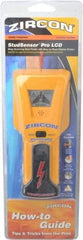 Zircon - 1-1/2" Deep Scan Stud Finder with LCD Screen - 9V Battery, Detects Wood & Metal Studs or Joists up to 1-1/2" Deep - Best Tool & Supply