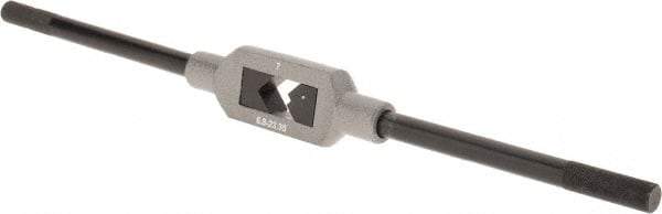 Interstate - 1/4 to 1-1/8" Tap Capacity, Straight Handle Tap Wrench - 19" Overall Length - Best Tool & Supply