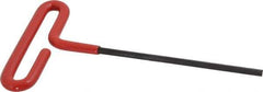 Eklind - 3/16" Hex, T-Handle Cushion Grip, Hex Key - 6" OAL, Inch System of Measurement - Best Tool & Supply