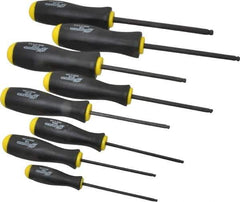 Bondhus - 8 Piece, 7/64 to 5/16" Ball End Hex Driver Set - Comes in Vinyl Pouch - Best Tool & Supply