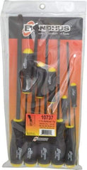 Bondhus - 11 Piece, 5/64 to 3/8" Ball End Hex Driver Set - Comes in Vinyl Pouch - Best Tool & Supply