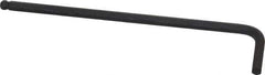 Bondhus - 4mm Hex, Long Arm, Ball End Hex Key - 4-13/32" OAL, Protanium High Torque Steel, Metric System of Measurement - Best Tool & Supply