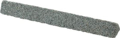 Value Collection - Three Square, Silicon Carbide, Toolroom Finishing Stick - 4" Long x 1/2" Wide, Coarse Grade - Best Tool & Supply